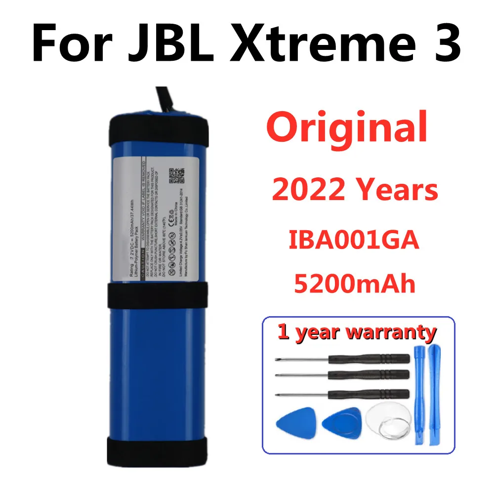 

2022 Original For JBL Xtreme Pulse Flip 2 3 4 5 Charge 2 Plus 2015 2016 Version Harman Kardon Go Play Onyx Mini Speaker Battery