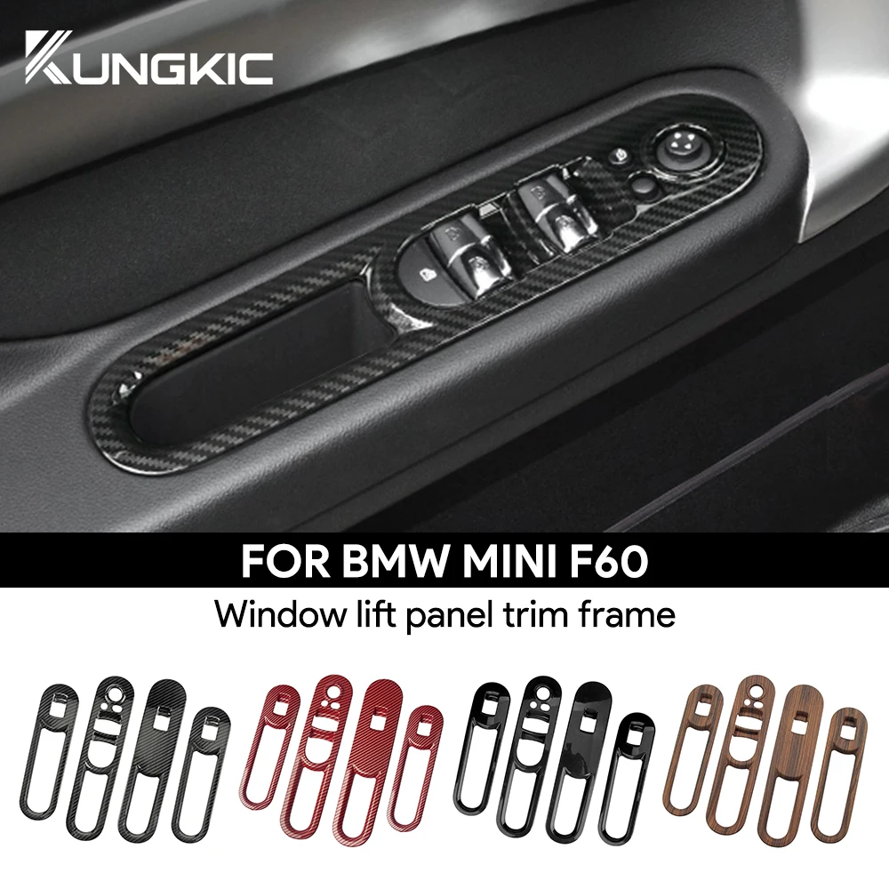 ABS 4 шт./компл. для MINI Cooper Countryman F60 переключатель подъема окна панель рамка крышка