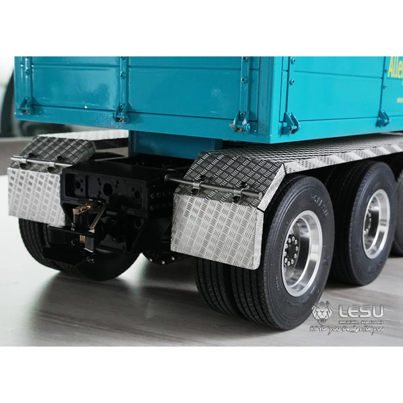 Трехосное крыло грузовика LESU 1/14 LS- 20160901 -A-6 Тяжелый буксир из нержавеющей стали