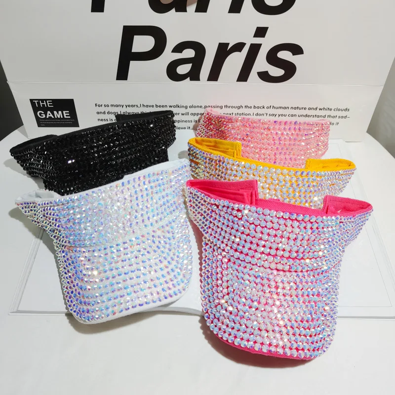 Шляпа женская с пустой верхней частью роскошная солнцезащитная в стиле хип-хоп