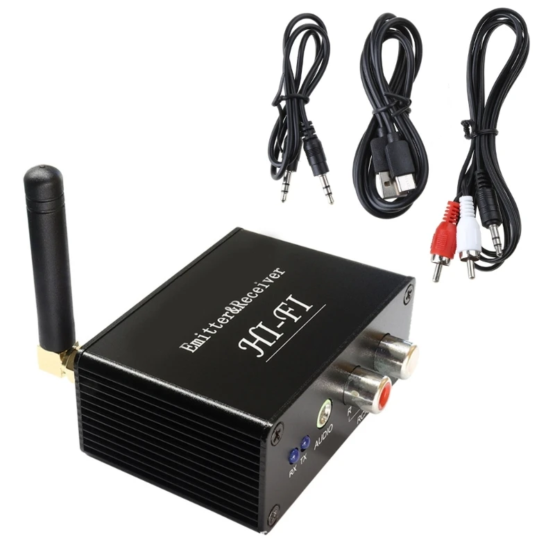 Bluetooth-приемник HiFi беспроводной адаптер с 3D Surround aptX низкой задержкой для домашней