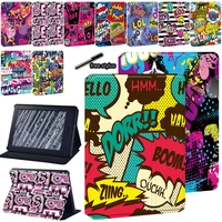tablet cover for amazon kindle paperwhite 5paperwhite 4paperwhite 1 2 3kindle 10thkindle 8th graffiti art pattern stand case