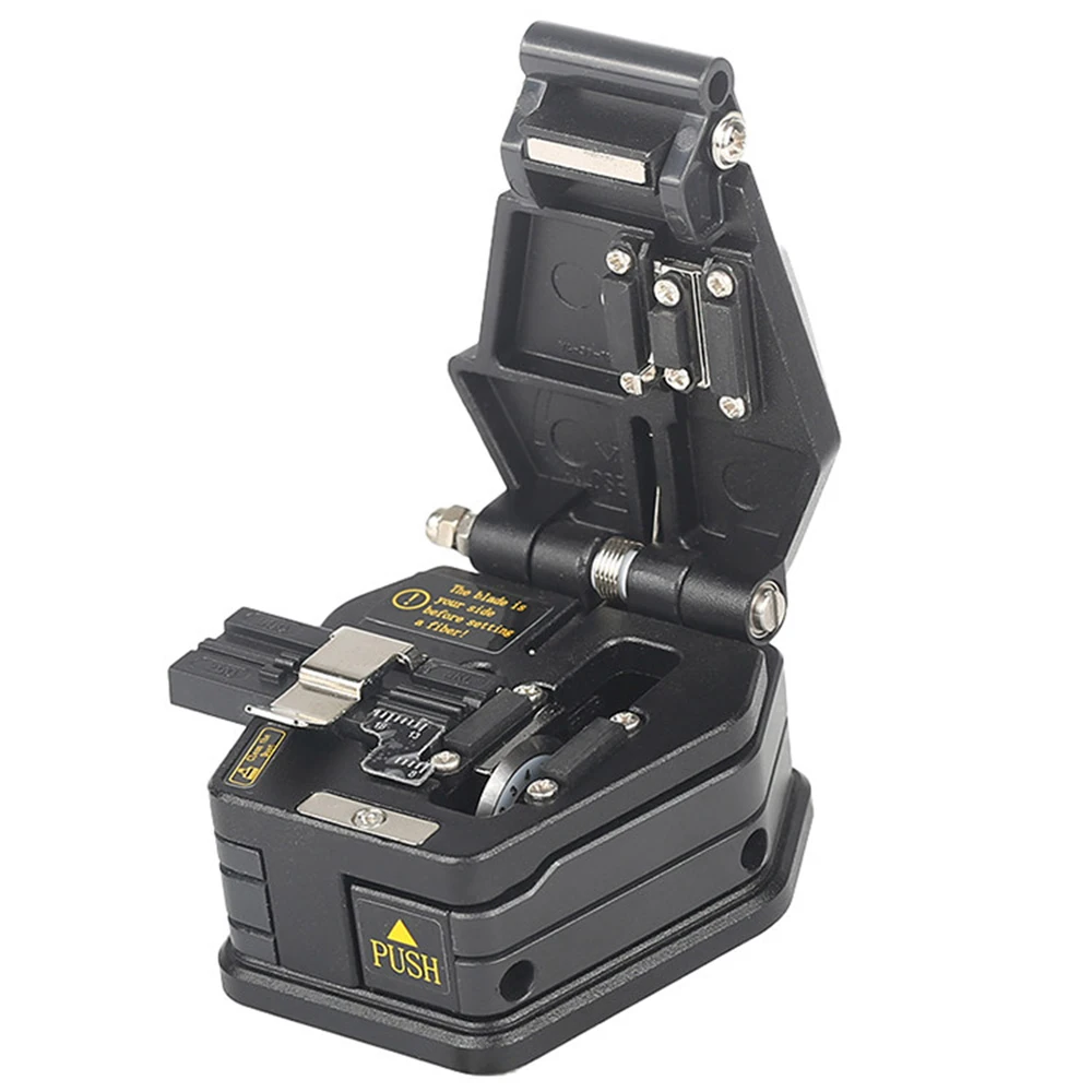 Fiber Cleaver AUA-6C Cable Cutting Knife FTTT Fiber Optic Knife Tools Cutter High Precision Cleavers 16 Surface Blade