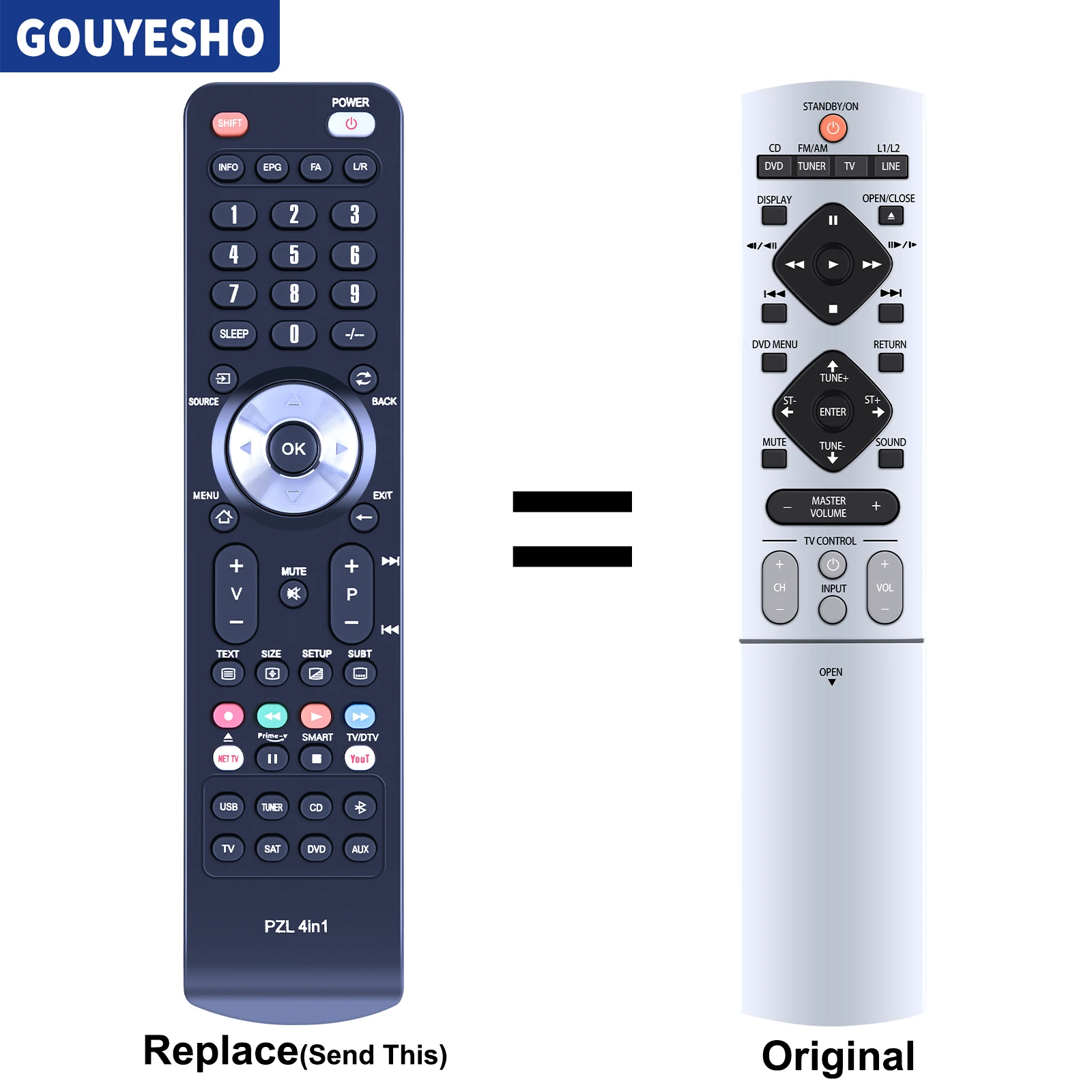 Пульт дистанционного управления для Pioneer ES-DV1000 XV-DV222 XV-DV333