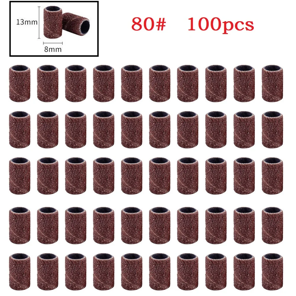 

Набор шлифовальных барабанов, 80/300/120 Грит, 180 мм, 12,7 шт.