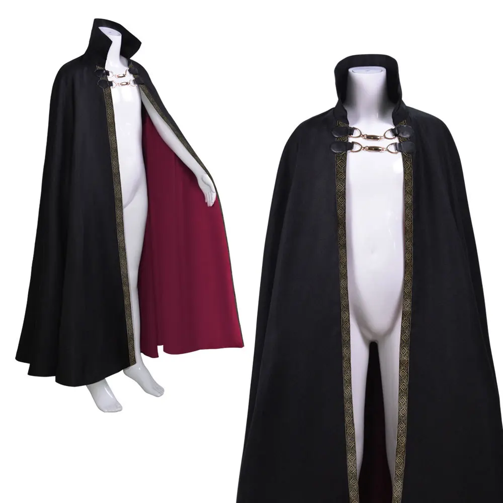 

Vampire Jazz Cloak Halloween Cosplay Costumes Grim Reaper Horror Party Cloak Wicca Robe for Kids Children's Role Playing Cloak