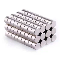 102050100pcs 5mm x 4mm neodymium magnets round rare earth ring disk strong permanent magnetic craft n35 magnets