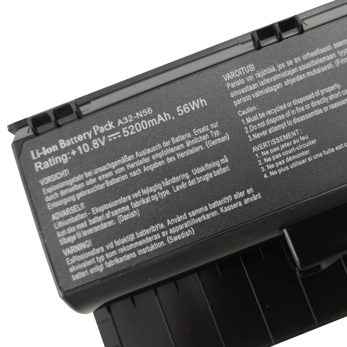 A31-N56 A32-N56 A33-N56 Аккумулятор для Asus N56 N56D N56DY N56J N56JK N56JR N56V N56VB N56VZ N56JN N56VM N56VV