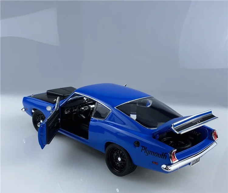 ACME 1:18 для Плимута барракуды уличного истребителя 1968 сплав полностью открытый