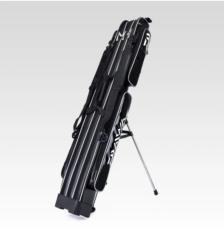 

Wholesale Double layer waterproof fishing rod bag rod tackle lure reel carp gear fishing bags
