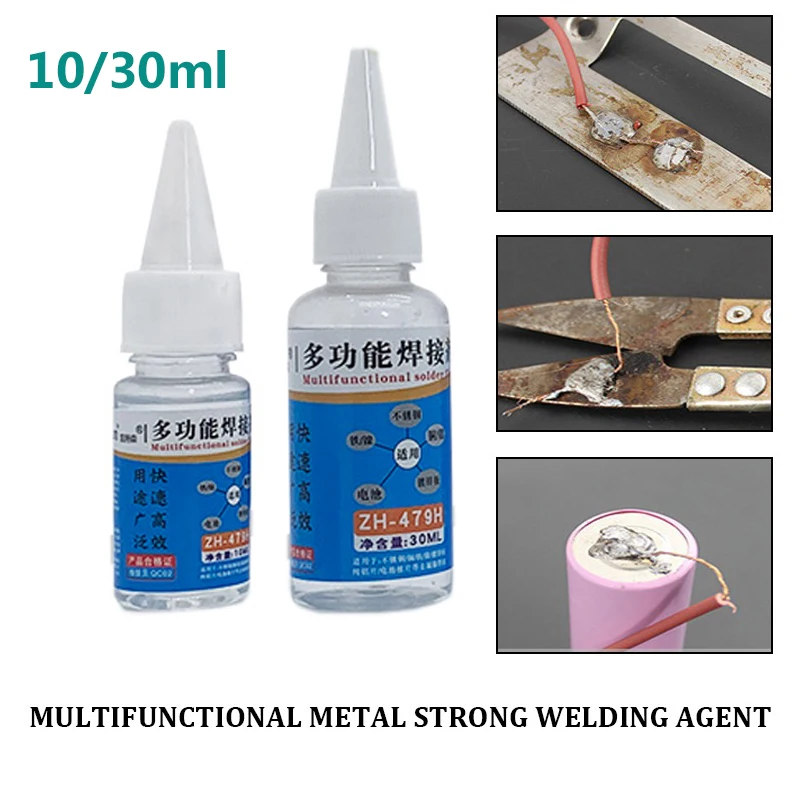 

10/30/50/100/200 мл жидкий флюс из нержавеющей стали, сварочный припой, нетоксичная медная паста, флюсовые папки для жидкости, папки для воды и жидкости