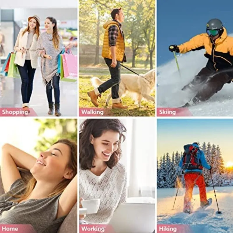 5Pair Winter Thermal Socks Warm Men Socks Soft Wool Socks Gift for Women Retro Casual Boot Cozy Crew kawaii Socks Chinese Hosier