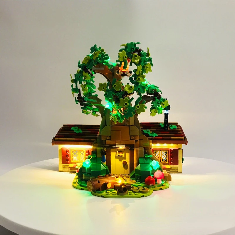 

Набор со светодиодсветильник кой для 21326 строительных блоков «Винни-Пух» (конструктор в комплект не входит)