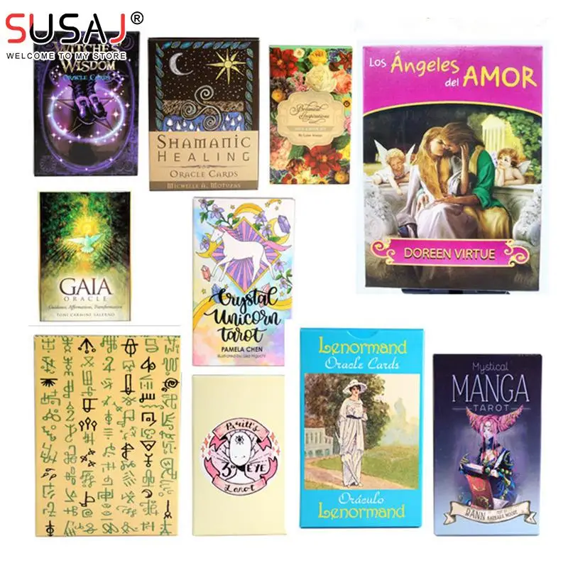 

Romance Angels Oracle Cards Deck Tarot Cards Board Game Family Gathering Card Game Fortune Telling Divination Leisure Table Game