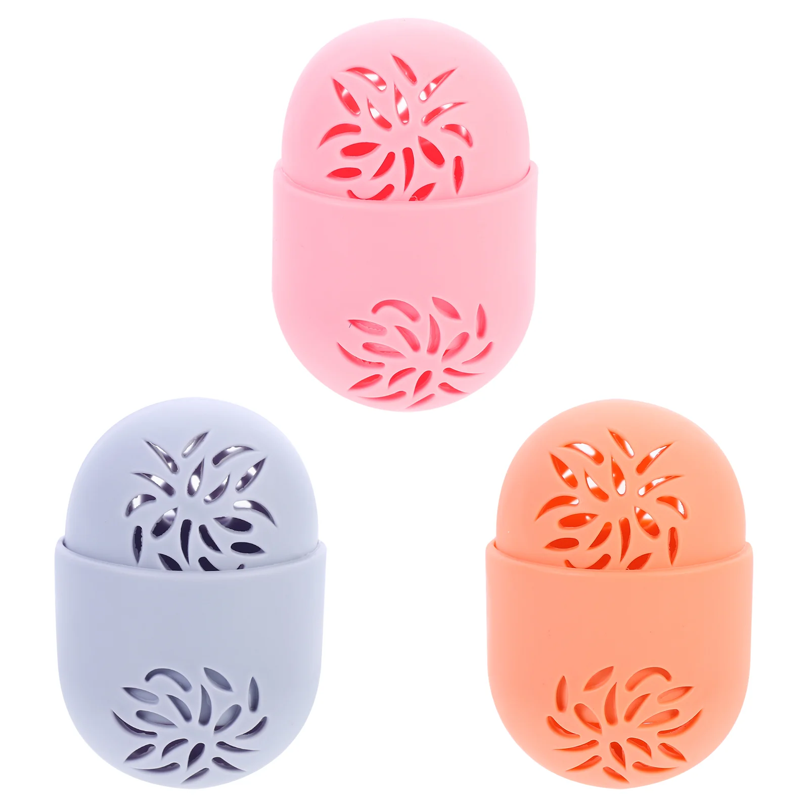 

Sponge Case Makeup Blender Holder Boxpuffdrying Beauty Travel Rack Egg Carrying Container Loose Shelf Silicone Stand Casesmake