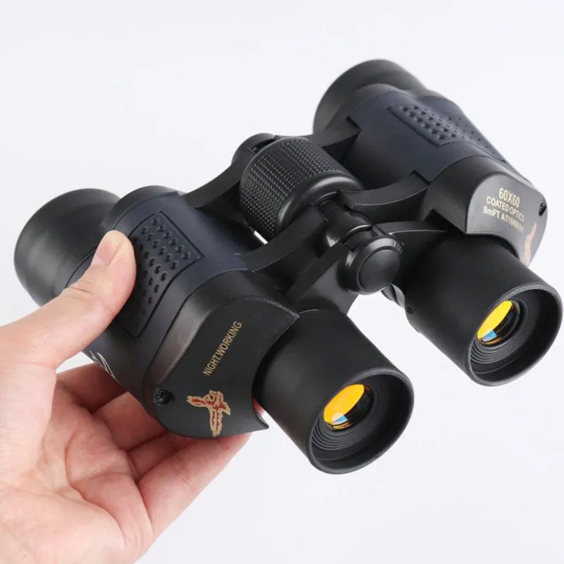 

Binocular 60x60 With Coordinate 3000m Low Light Level Night Vision High Power High-definition Red Film Outdoor Telescope for Hik