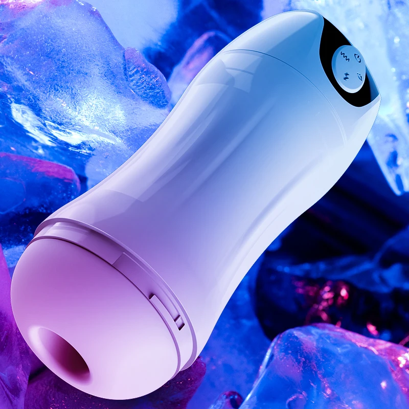 Automatic Sucking Real Vagina Vibrator Male Masturbation Cup Pussy Pocket Masturbators For Men Sex Machine Toys  For Adults 18