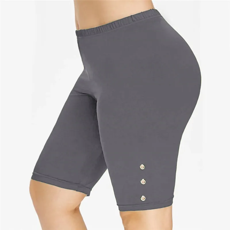 

Women High Waist Yoga Shorts White Black Gray Skinny Shorts Leggings Workout Sport Gym Fitness Shorts