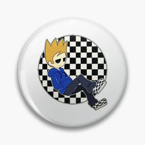 

Tom Eddsword Art Customizable Soft Button Pin Brooch Creative Women Fashion Metal Lapel Pin Clothes Lover Cartoon Jewelry Decor
