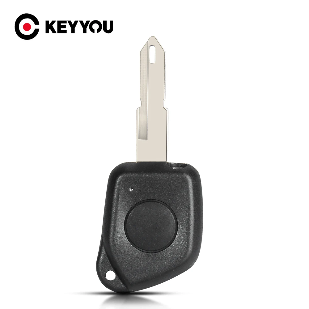 Фото KEYYOU 1-кнопочный автомобильный чехол для дистанционного ключа для Peugeot 106 205 206 306 405 406 Пустой брелок без вырезов Ne73 Замена №1