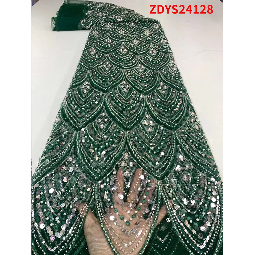 Новое поступление африканские бусины блестки кружевной текстиль низкая цена