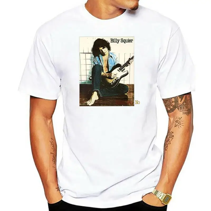 

Новинка, Билли сквиер, не скажите, что фоторазмерная фотография, стандартный американский размер Em1 Классическая футболка с индивидуальным дизайном