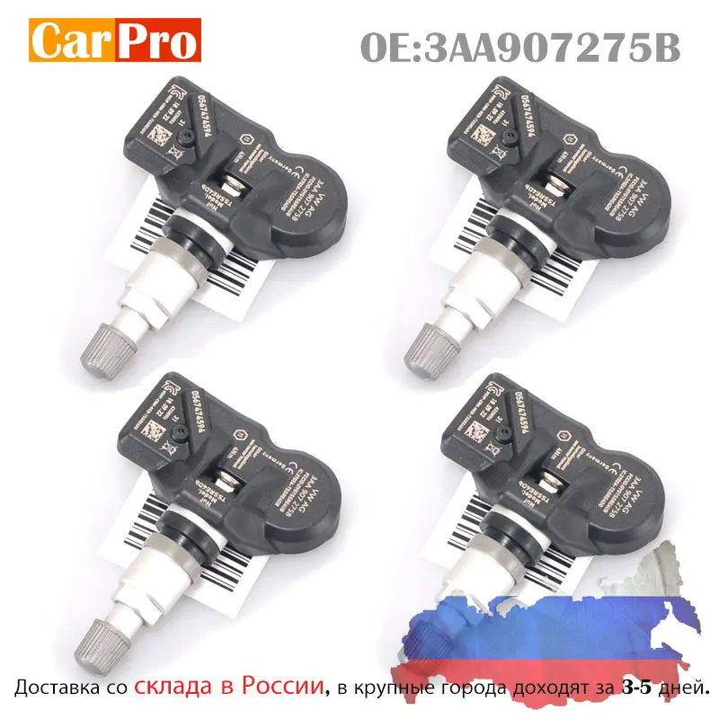

3AA907275B Tire Pressure Sensor TPMS for Volkswagen Passat 2010-2018 CC 2008-2018 Tiguan 2007-2015