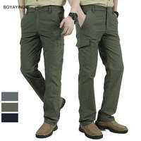 hiking pants men trekking waterproof pants quick dry trousers male summer mountain climbing pants casual army military trousers