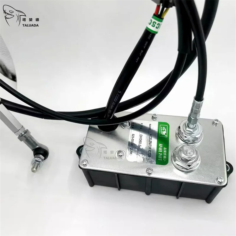 Дроссельный двигатель Doosan DAEWOO DH225 DH300 DH370 DH400-7 SOLAR 340LC 370LC 420LC0-V DX300LCA Экскаватор 523-00008