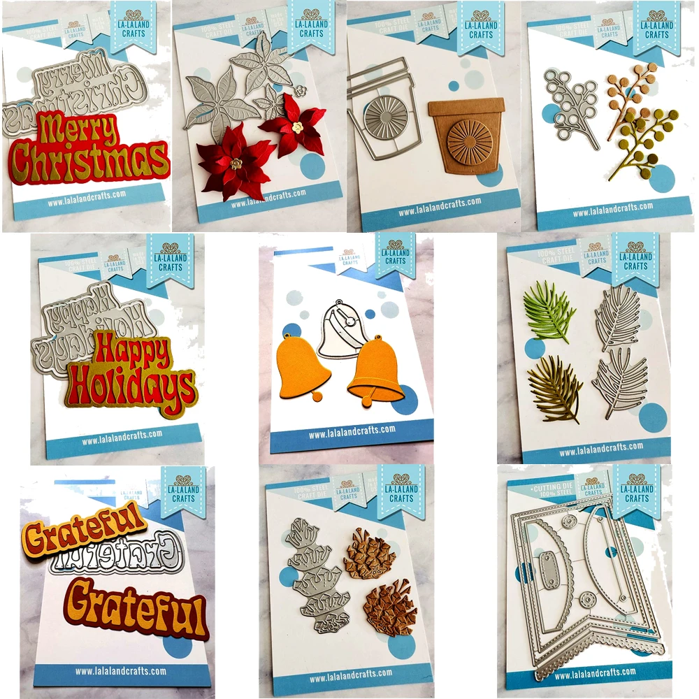 

New Arrival Christmas Series Metal Cutting Dies DIY Dies Scrapbooking Handmade Embossed Paper Cards Decorative Album Craft Dies