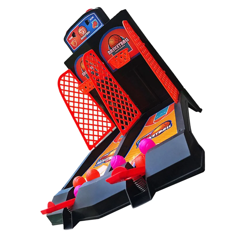 

Настольная игрушка для детей, игровой мини-прибор с двойным выстрелом, баскетбольная доска, интерактивный пластиковый офис для стрельбы