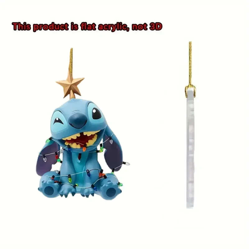 

Disney Stitch Рождественские украшения из акрила