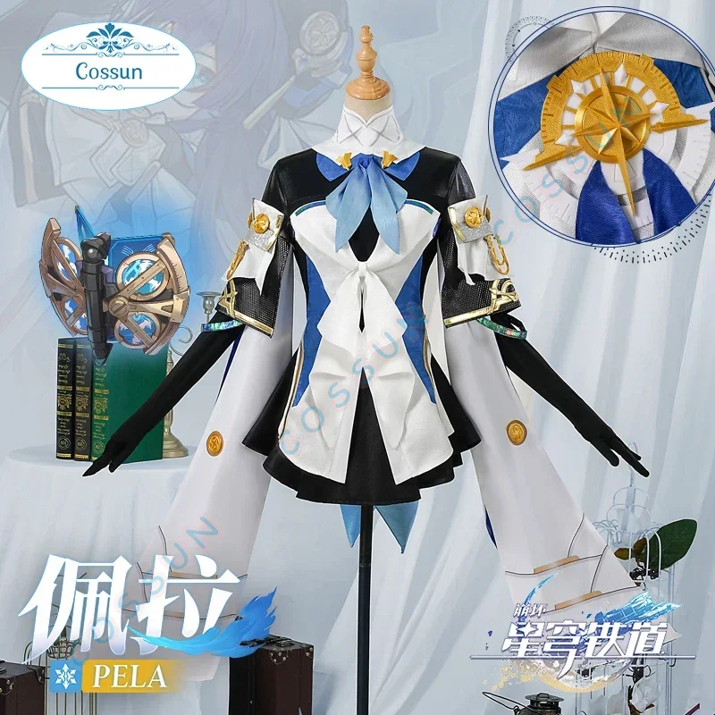 [Индивидуальный] Игра Honkai:Star Rail Pela Косплей Костюм Хэллоуин Наряды Honkai Одежда