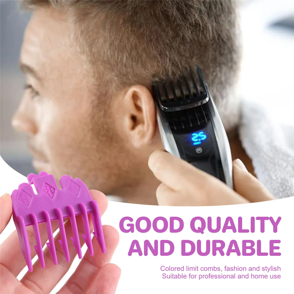 2 шт./компл. направляющая для машинки стрижки волос расческа-триммер бороды