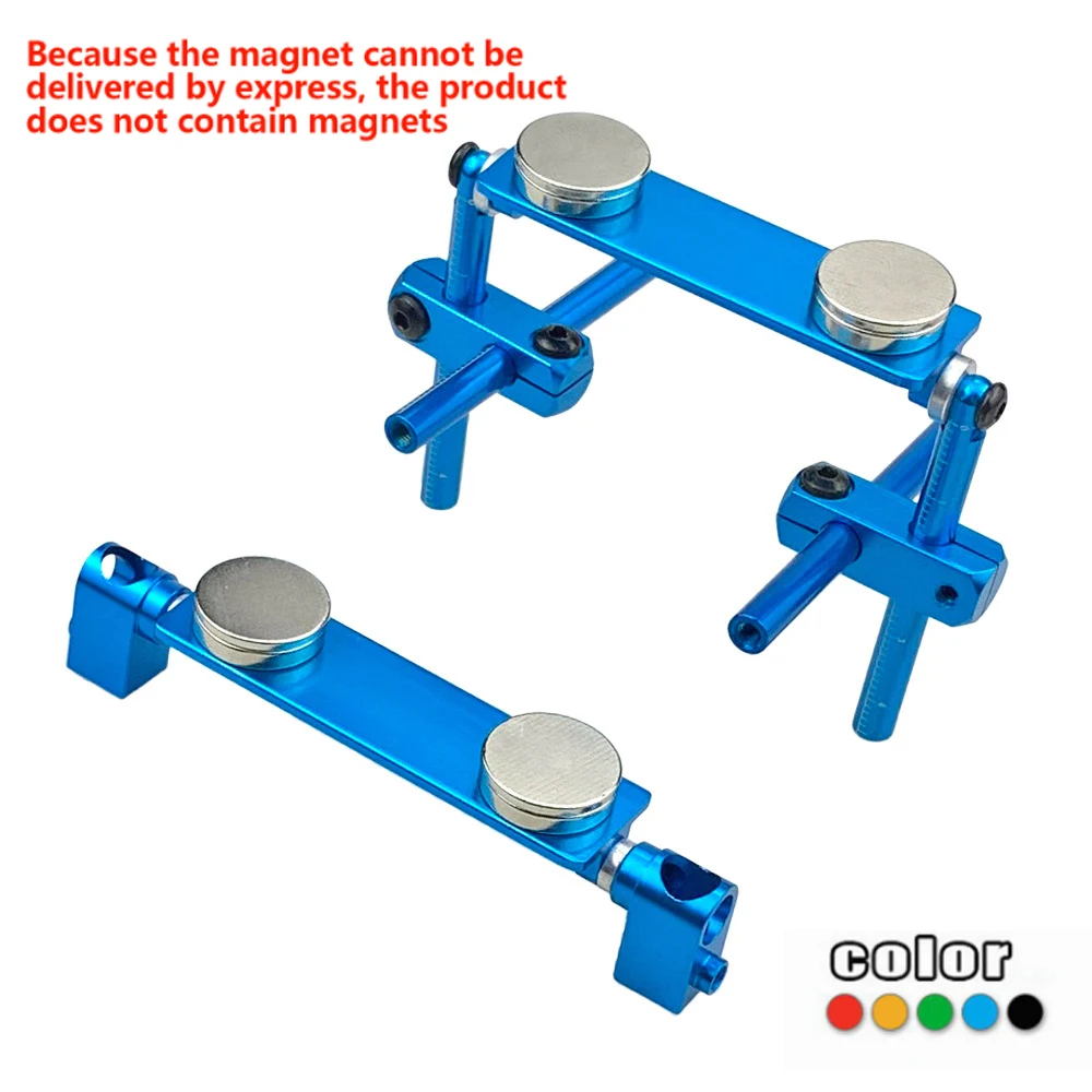 NEW1Set сплав Магнитный стелс невидимое тело стойка крепление для 1:10 RC модели автомобиля Дрифт HSP d90 Sakura Himoto Redcat Exceed Racing