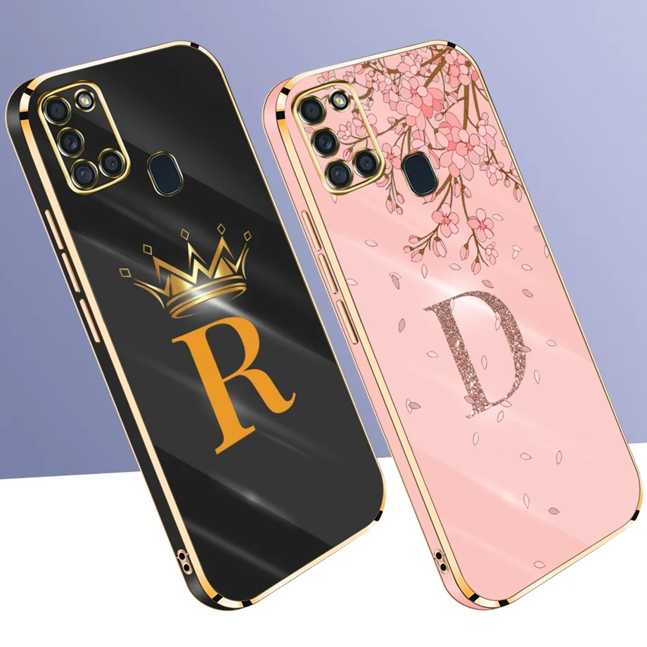 Милый чехол с надписью и рисунком, чехлы для Samsung A21s, чехол для Samsung Galaxy A21S, задняя оболочка SM-A217F 6,5 дюйма, силиконовый чехол с защитой от ударов