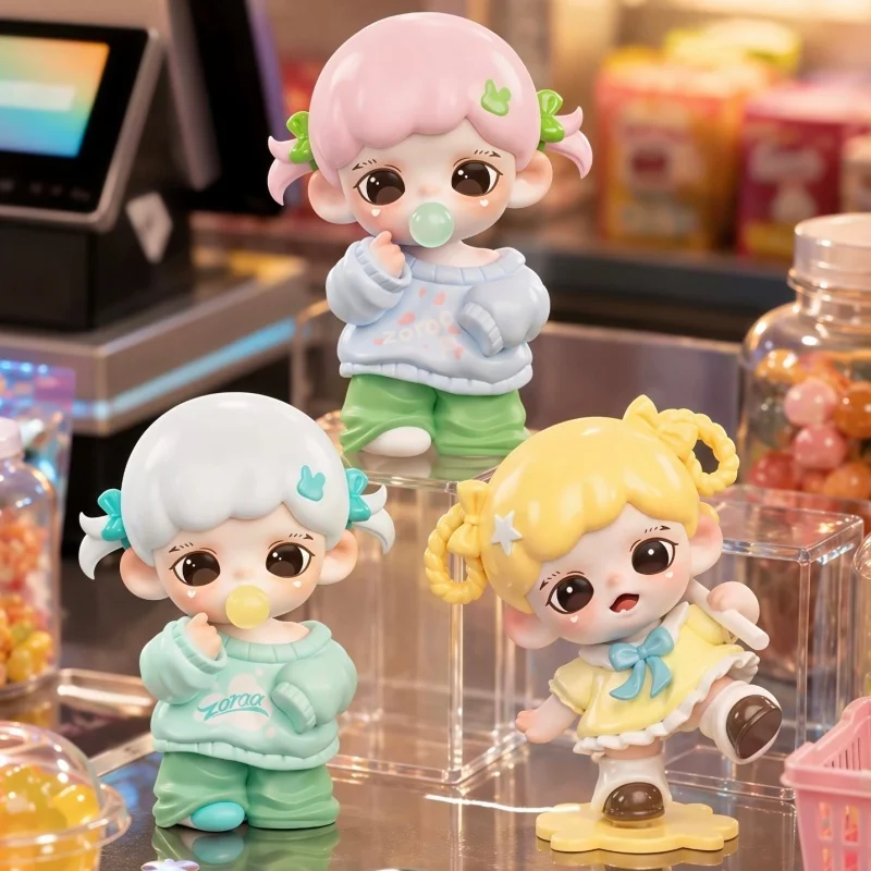 Фото Оригинальные коллекционные фигурки Zoraa Candy Play House Mini Series Bland Box, украшение для рабочего стола, подарок-сюрприз для девочек №3