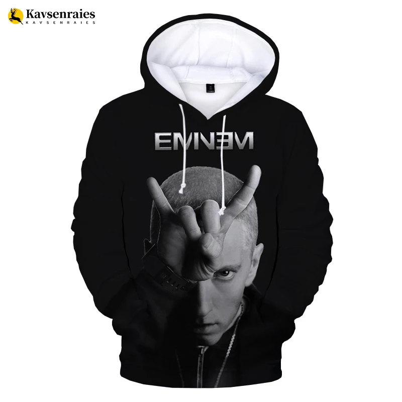 

Eminem 3D Print Hoodie Sweatshirts Men Women Fashion Casual Hip Hop Pullover Unisex Harajuku Streetwear Oversized Hoodies