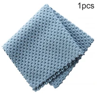 15 pcs kitchen anti grease wiping rags efficient super absorbent microfiber cleaning cloth kitchen washing dish cleaning towel