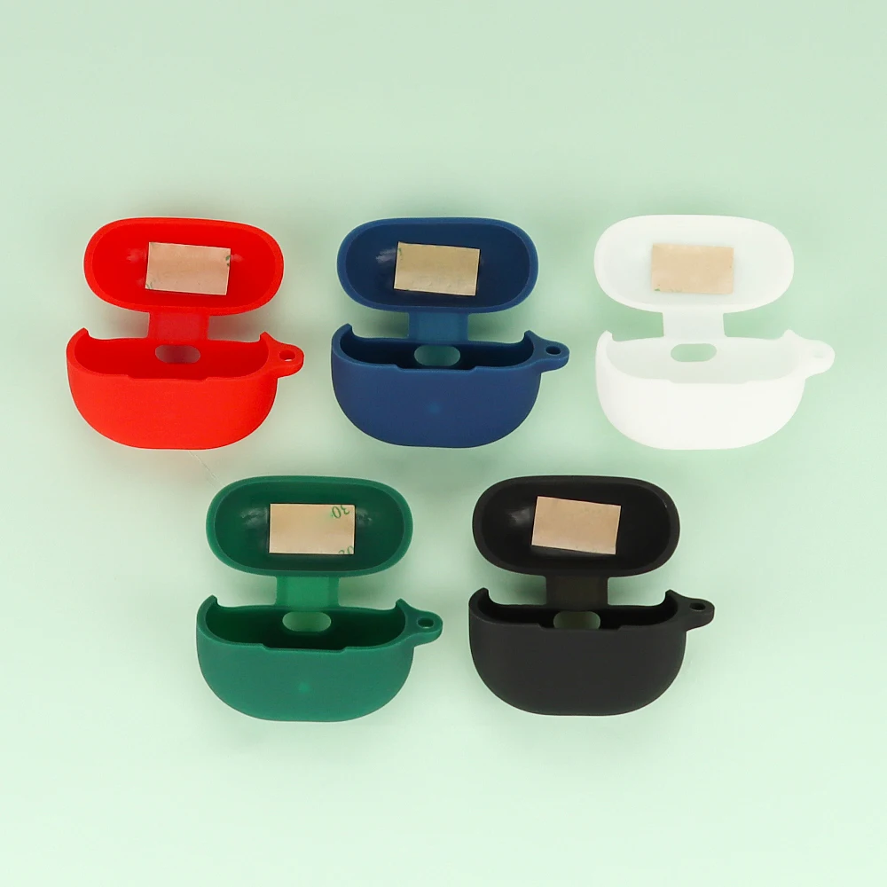 

Мягкий силиконовый чехол для SoundPEATS Mini Pro, Беспроводная Bluetooth-совместимость, портативные наушники, кожаная часть