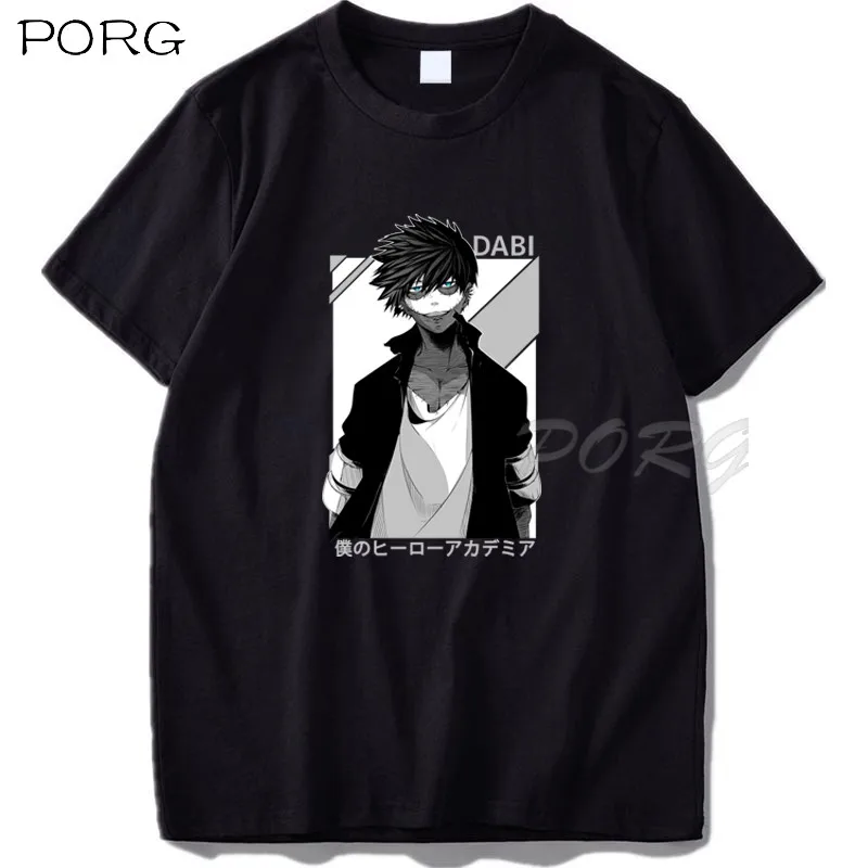 

Dabi Toya Todoroki My Hero Academia MHA 2022 Harajuku Graphic T Shirt Men Anime T-Shirt Japanese Style Tshirt Graphic Top Tee
