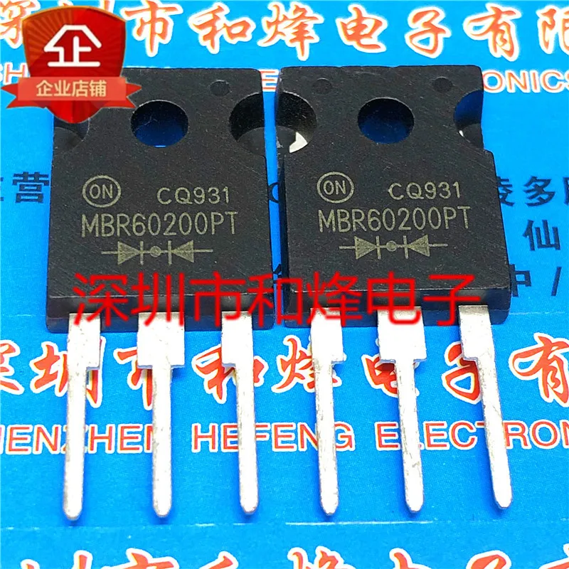 

5PCS-10PCS MBR60200PT 60A 200V TO-247 NEW AND ORIGINAL ON STOCK