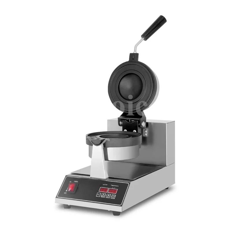 

Commercial Electric Digital Waffle Ice Cream Hamburger Machine Ufo Burger Grill Gelato Panini Press Maker