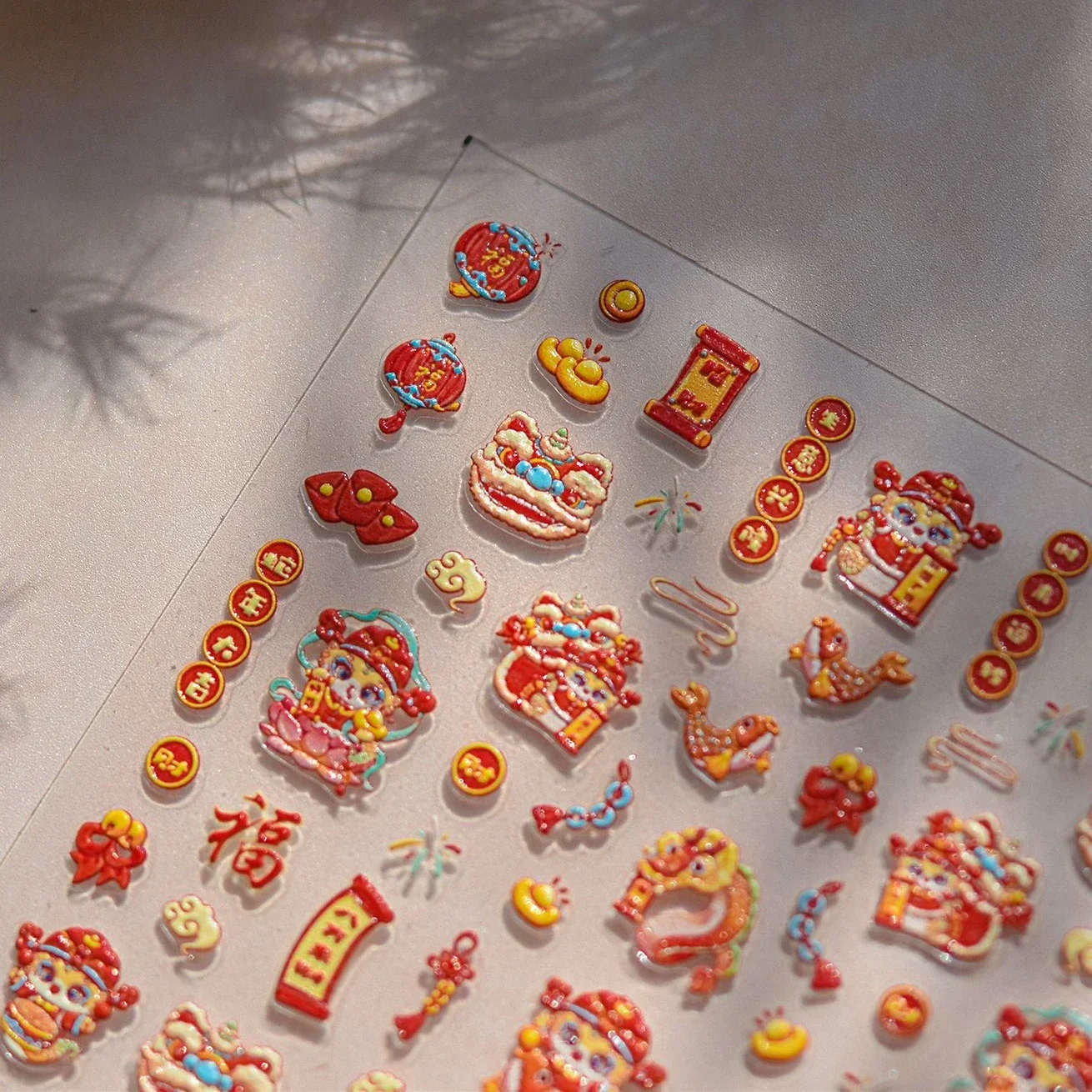 Багатство Бог Мамон Юаньбао Китайский узел Змея Фейерверк Дракон Лонг Лев Танец