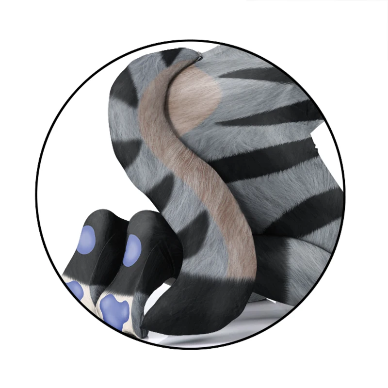 Костюм для косплея из искусственных животных в ассортименте