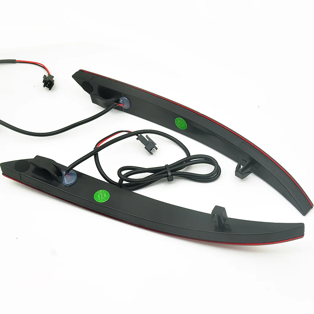 Задний фонарь стиль красный 3D оптический задний бампер отражатель тормоз для 2014 ~