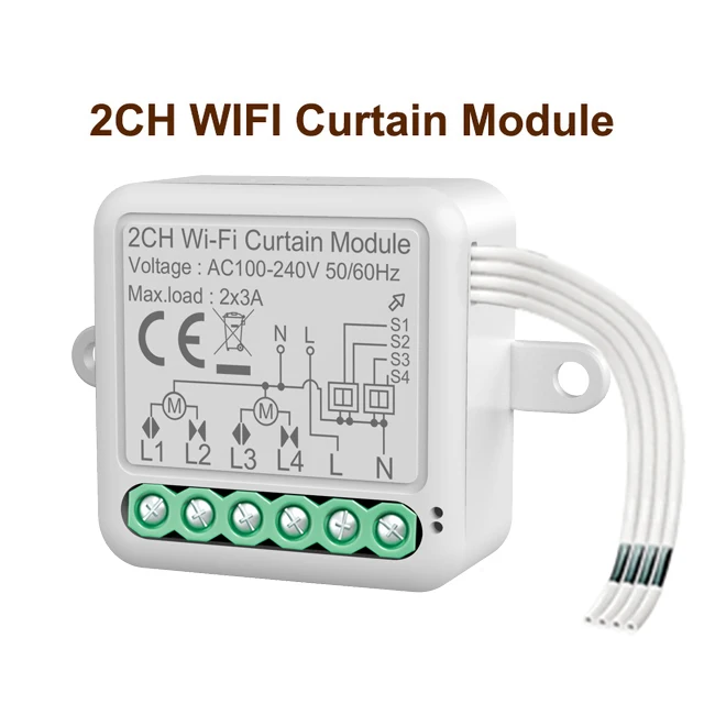

Умный коммутационный модуль Tuya Zigbee 3,0, нейтральный чип для умного дома, «сделай сам»