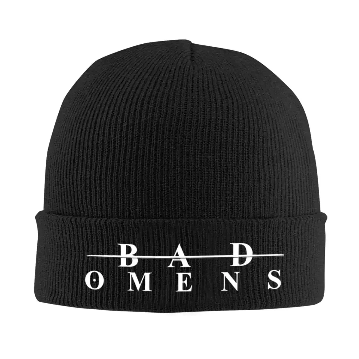 Bad Omens Death Металлическая шапка с логотипом Осенне-зимняя Теплая Женские и мужские