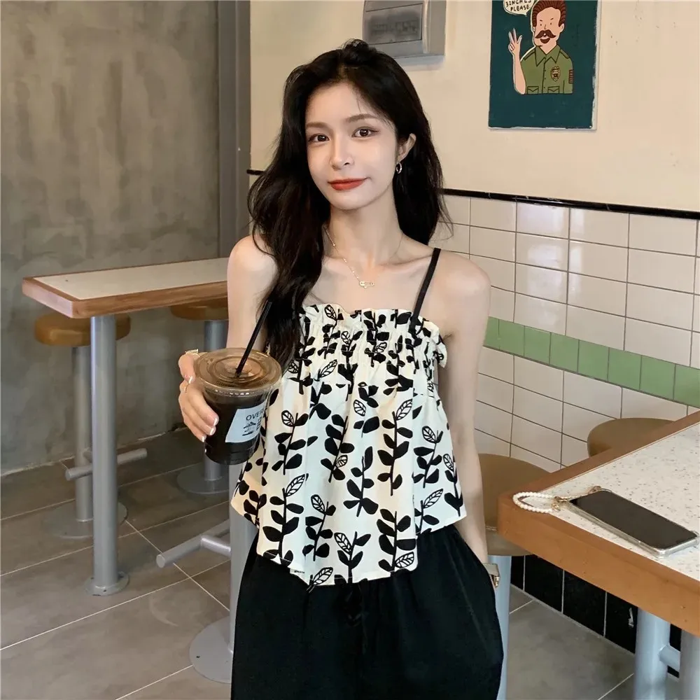 Майка во французском стиле разумный дизайн женская внутренняя верхняя одежда