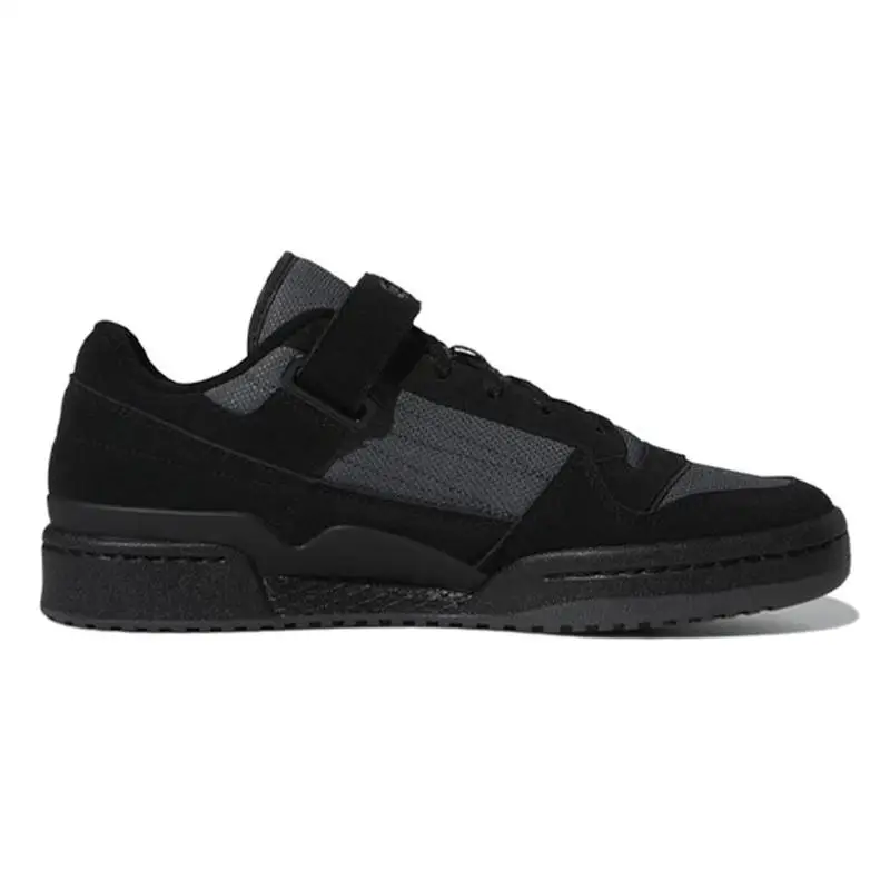 Adidas Originals FORUM Обувь для скейтбординга Унисекс Низкие черные кроссовки GY5720
